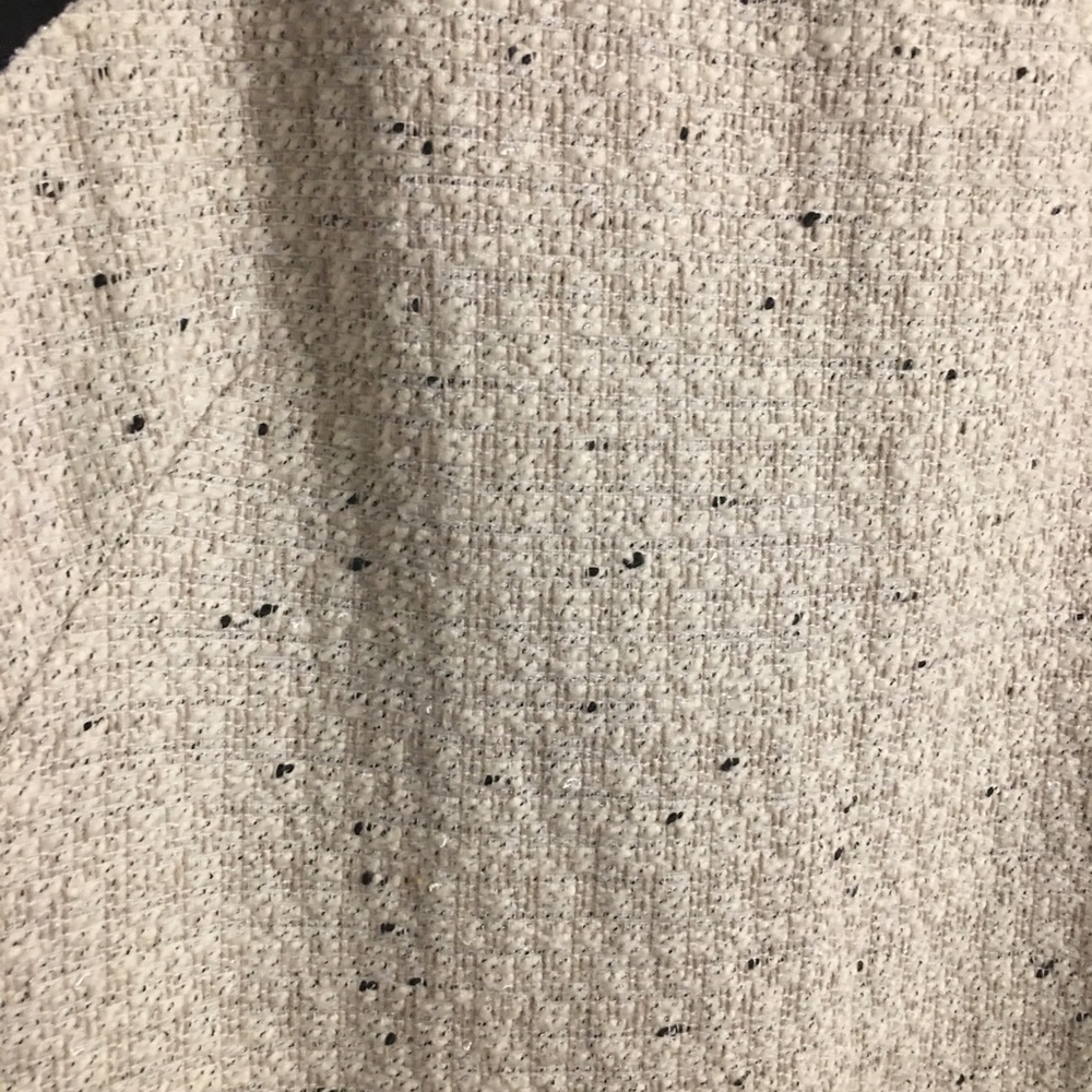 Ann Taylor Eyelet Trimmed Twill Shift Mini Dress: Size 8 - Picture 4 of 10